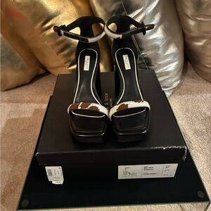 Rag & Bone Cow Print Matrix Sandal